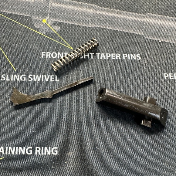 Sig Sauer P226, P229 Short Reach Hammer Strut w/ OEM spring and spring seat. - Picture 2 of 6